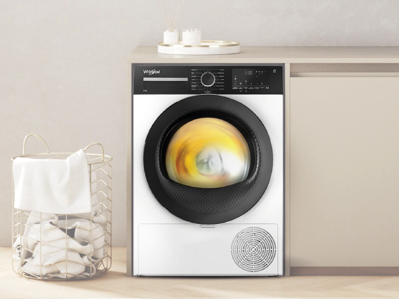 Užite si mimoriadnu rýchlosť programu RapidDry, vďaka ktorému sušička prádla Whirlpool C WSD 74M WBS CZ vysuši menšie dávky oblečenia v priebehu niekoľkých minút.