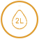 N&aacute;držka 2 l
