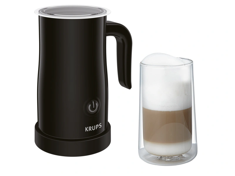 S peničom Krups XL100810 ľahko dosiahnete hustú mliečnu penu ako od profesionálneho baristu.