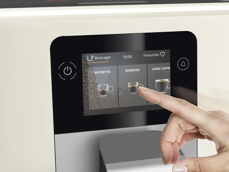 Krups_intuition_preference_white dotykový displej