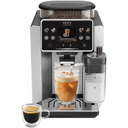 Krups Sensation Elite EA918GE0 Stř&iacute;brn&yacute;