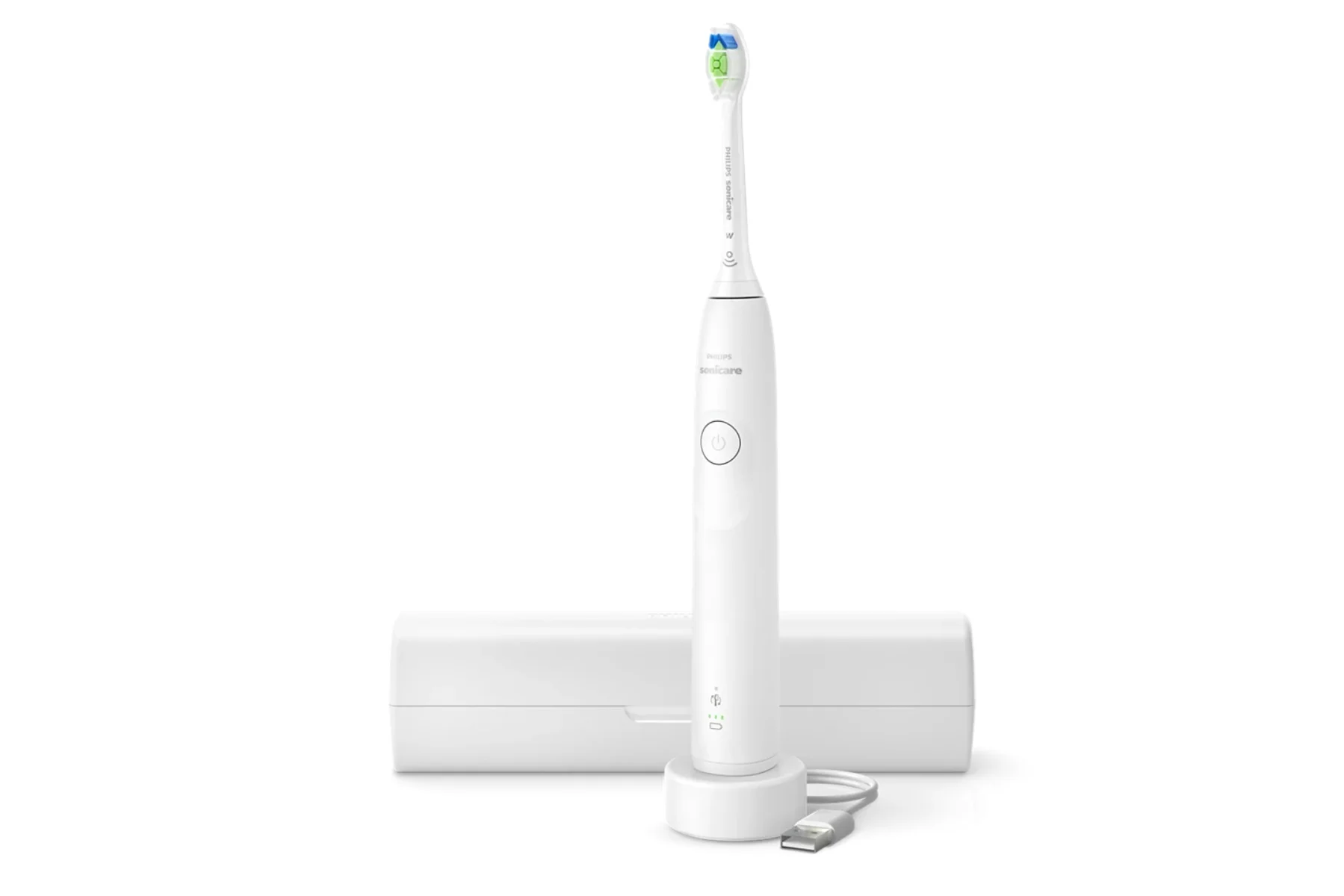 Sonická zubná kefka Philips HX7108/02 upozornenie na tlak