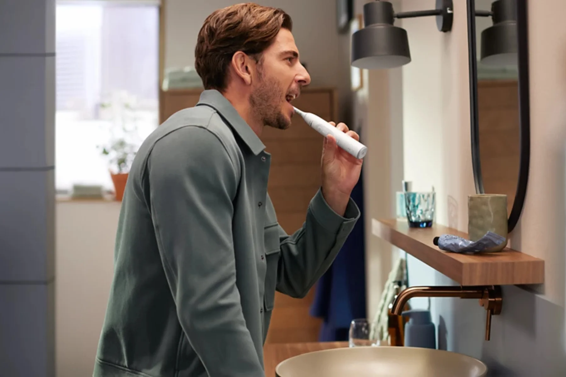 Sonická zubná kefka Philips HX7400/06 upozornenia