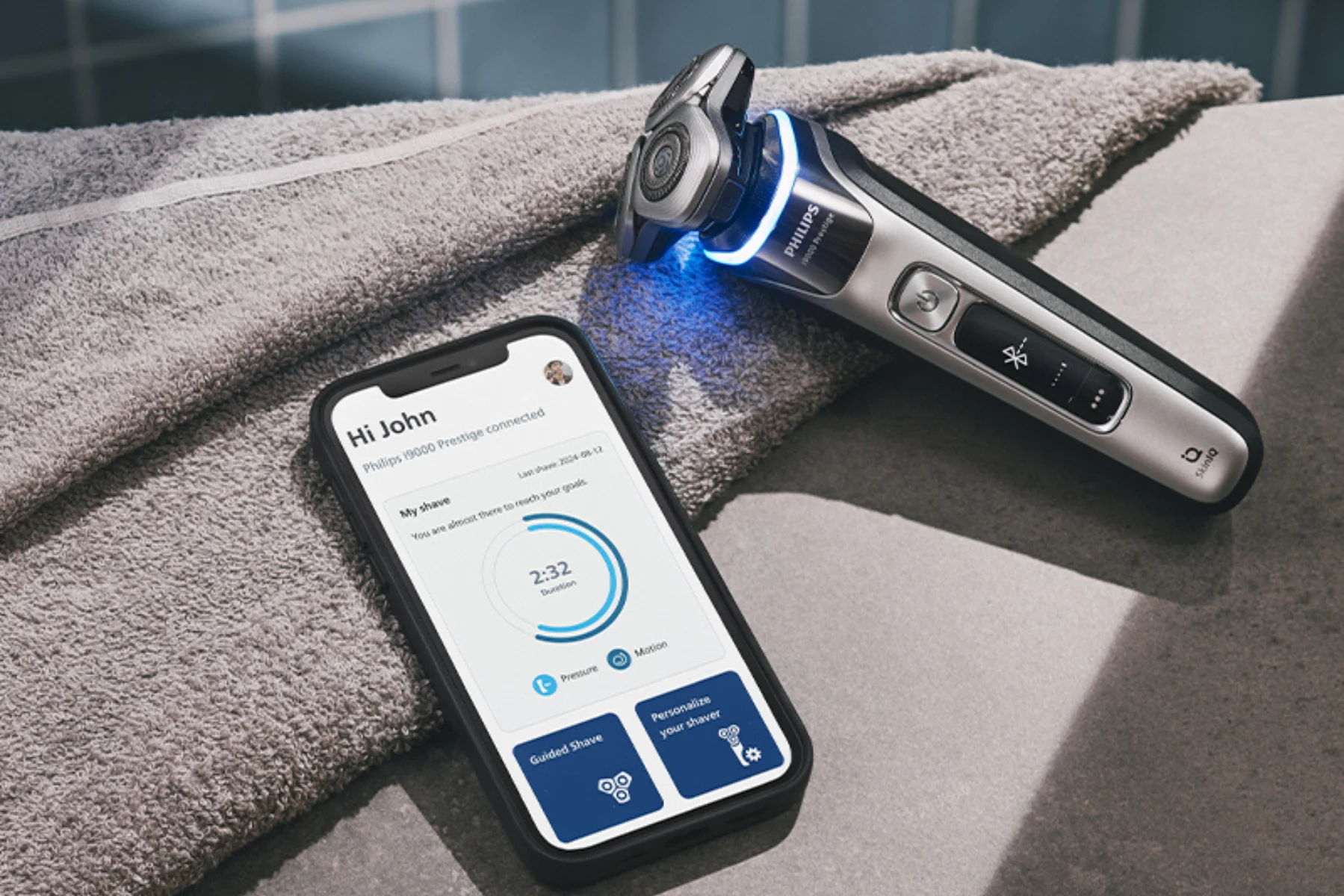 Holiaci strojček pánsky PHILIPS X9202/10 skiniq mobilna aplikacia