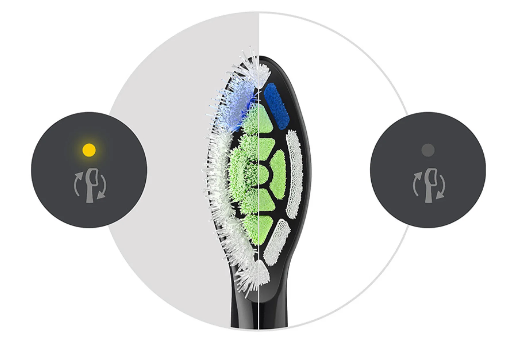 Náhradná hlavica kefky PHILIPS HX6064/88 pripomenutie vymeny
