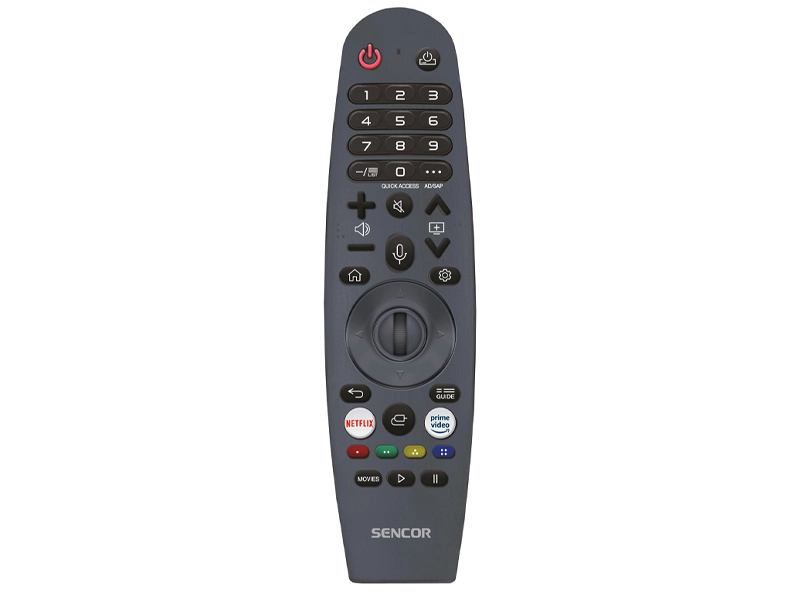 Smart televízor Sencor SLE 50US803B magic remote.