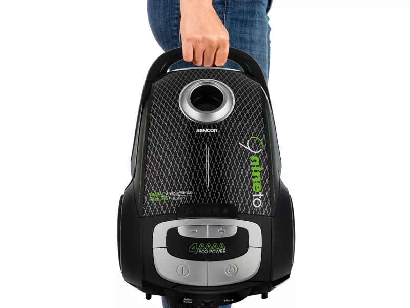 Sencor_SVC9000BK 4AAAA Eco Power