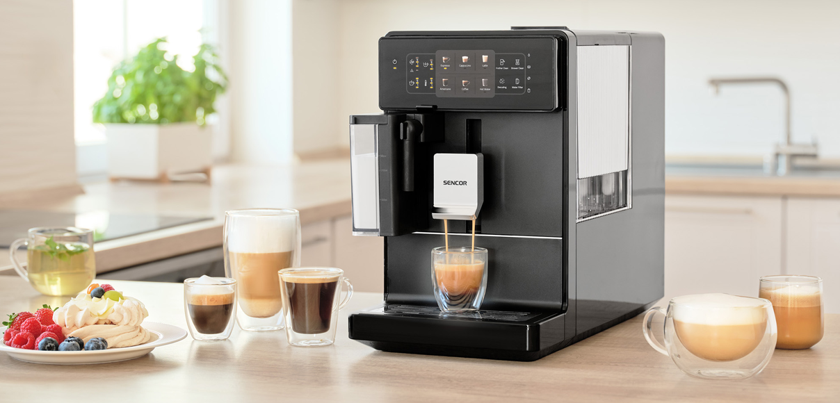 Sencor_SES9300BK automatický kávovar