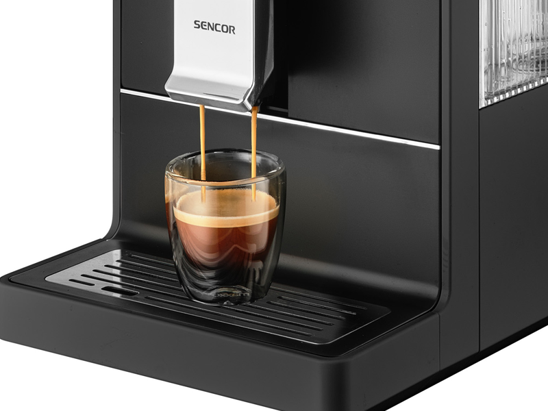 Sencor_SES9300BK príprava kávy