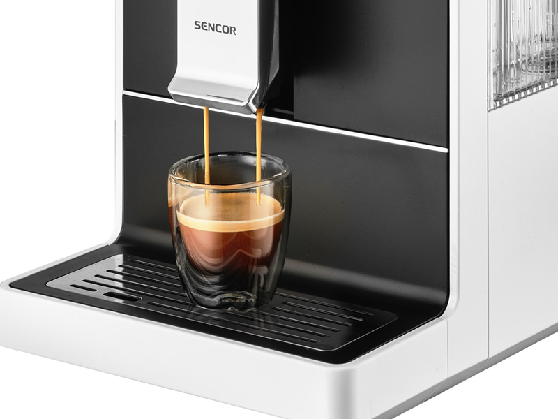 Sencor_SES9301WH príprava kávy