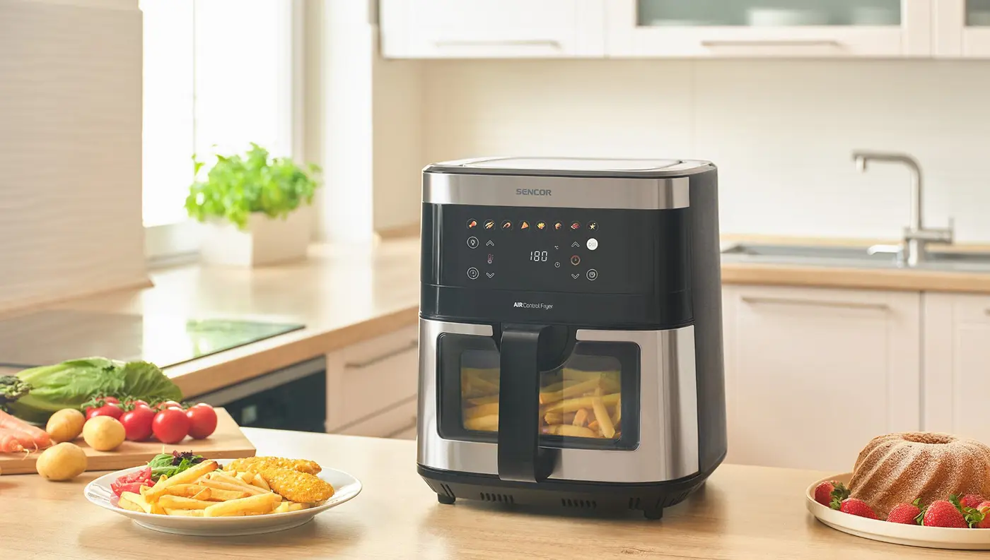 Horkovzdu&scaron;n&aacute; frit&eacute;za Sencor SFR 9000SS
