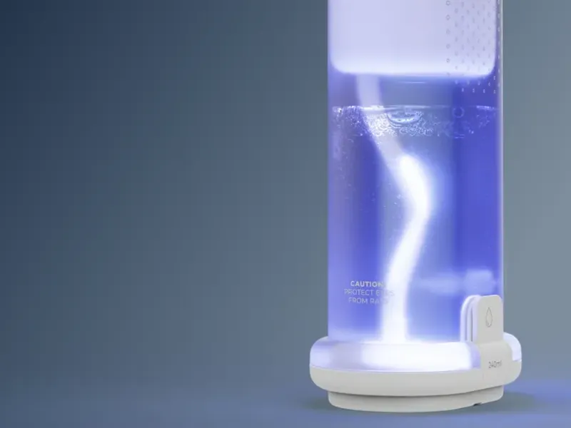 UV svetlo zabezpečí, že ústna sprcha AENO DI3 bude pokaždom čistení dokonale hygienicky čistá.