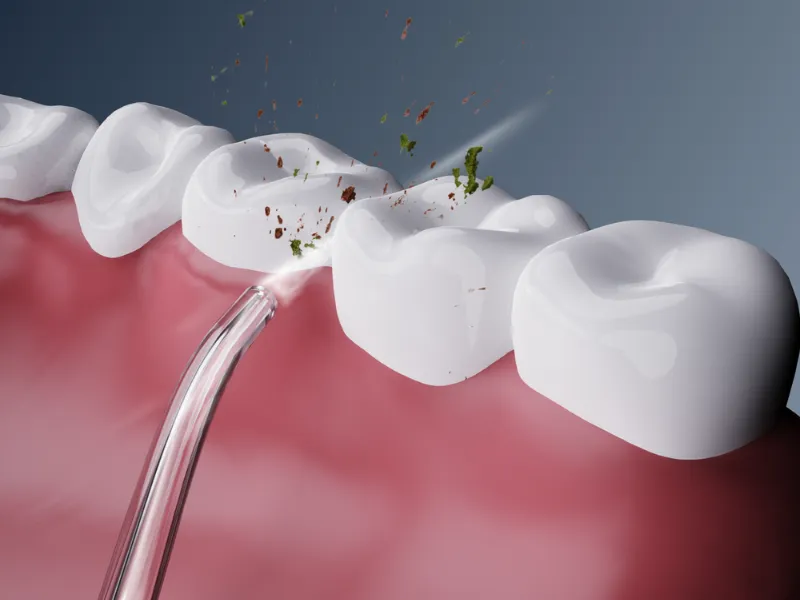 Siahnite po ústnej sprche AENO DI3 ktorá s 360° rotačnou tryskou sa dostane aj do miest, na ktoré je vaša zubná kefka prikrátka, a zanechá po sebe dokonalú čistotu.