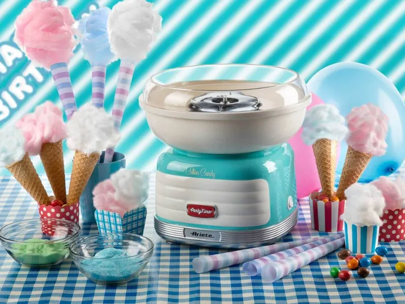 Retro dizjan Ariete Party Time ART 2973 v krásnej modrej farby