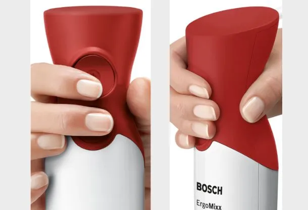 Ergonomický tvar a odľahčený plášť - to je základ pre pohodlné uchytenie