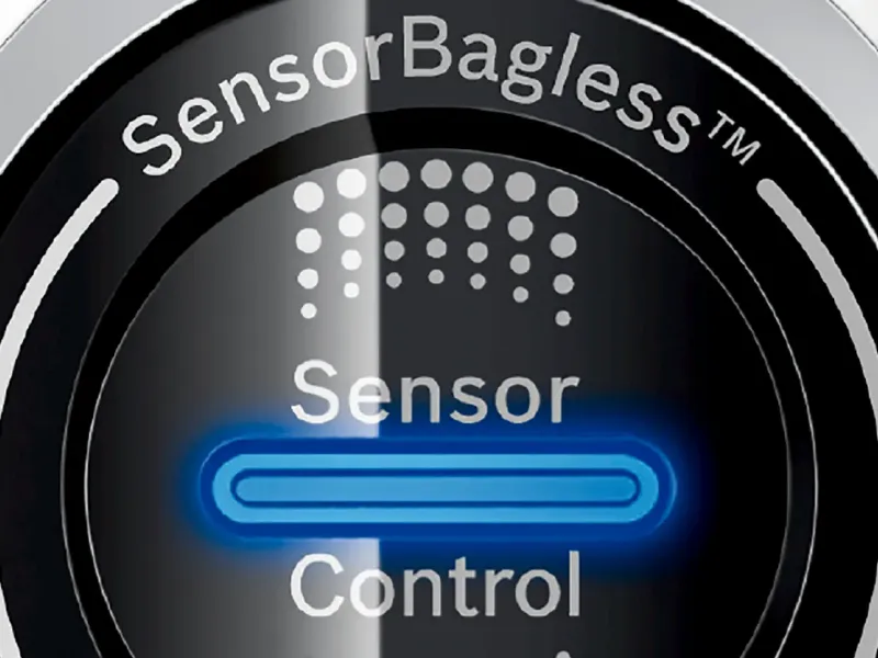 SmartSensor Control neustále monitoruje výkon vysávača Bosch BGS7RCL, aby výsledky čistenia boli dokonalé.