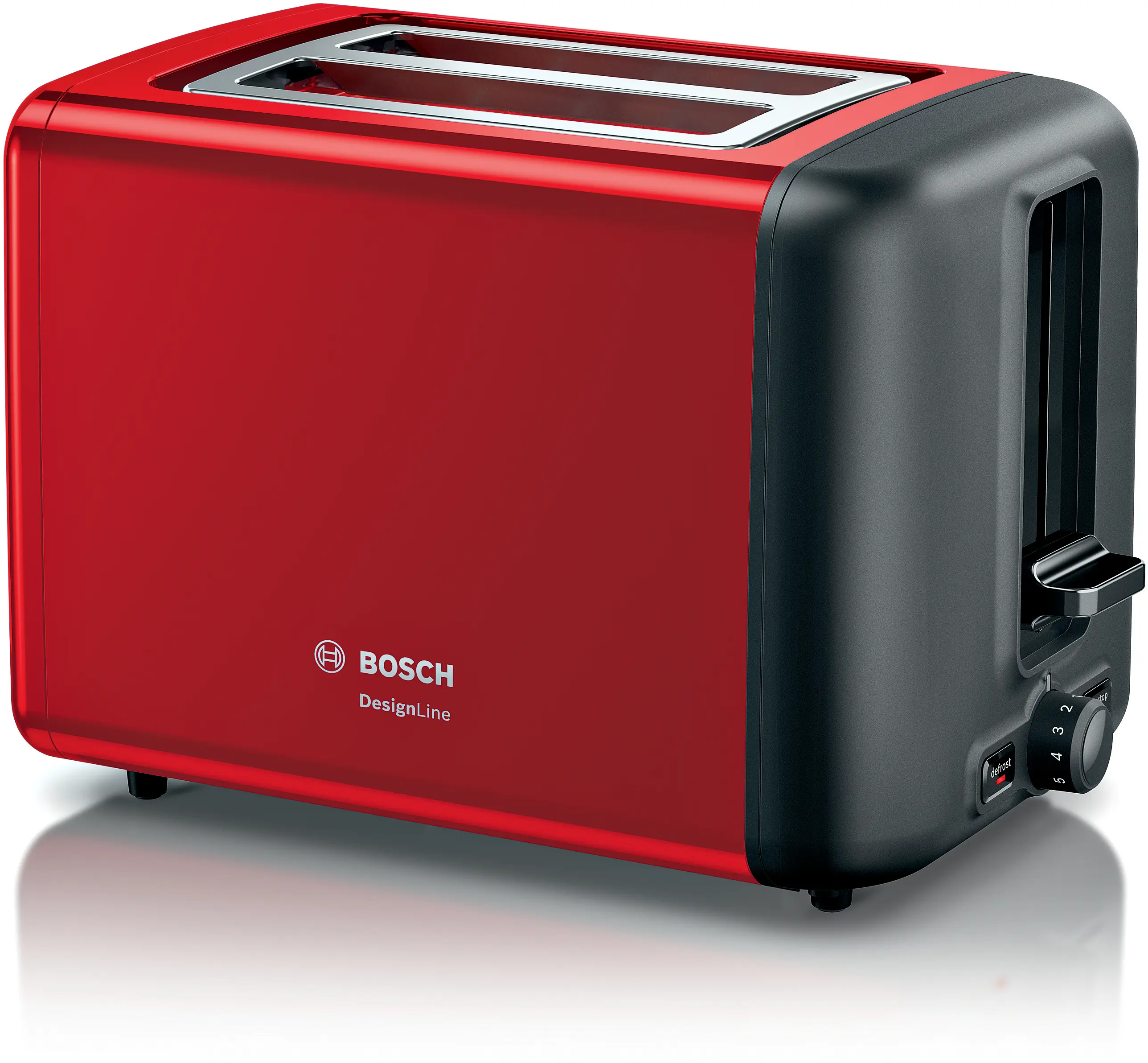 Hriankovač Bosch TAT4P429 DesignLine červený