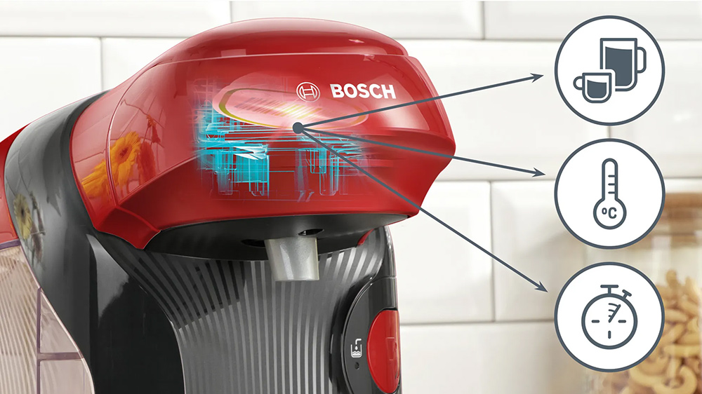 Kávovar Bosch s funkciou Intellibrew