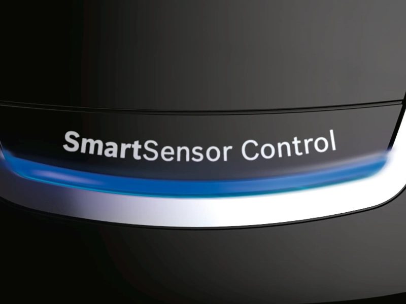 Svetelný indikátor SmartSensor Control na vysávači Bosch BGS41SIL66 Serie 6 ProSilence