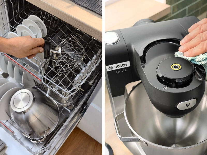 Čistenie kuchynského robota Bosch MUMS6ZS17 Serie 6