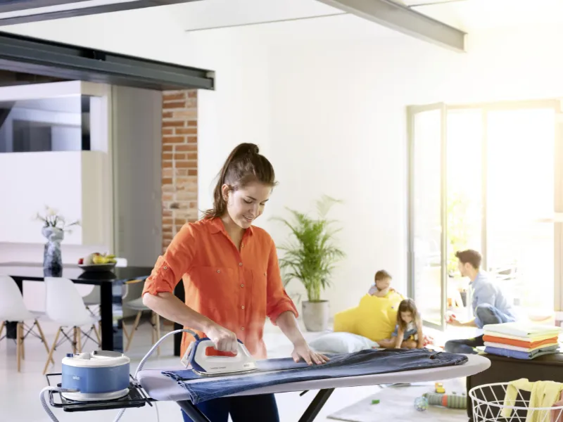 Na vyžehlenie odolných látok si zvoľte Turbo režim.