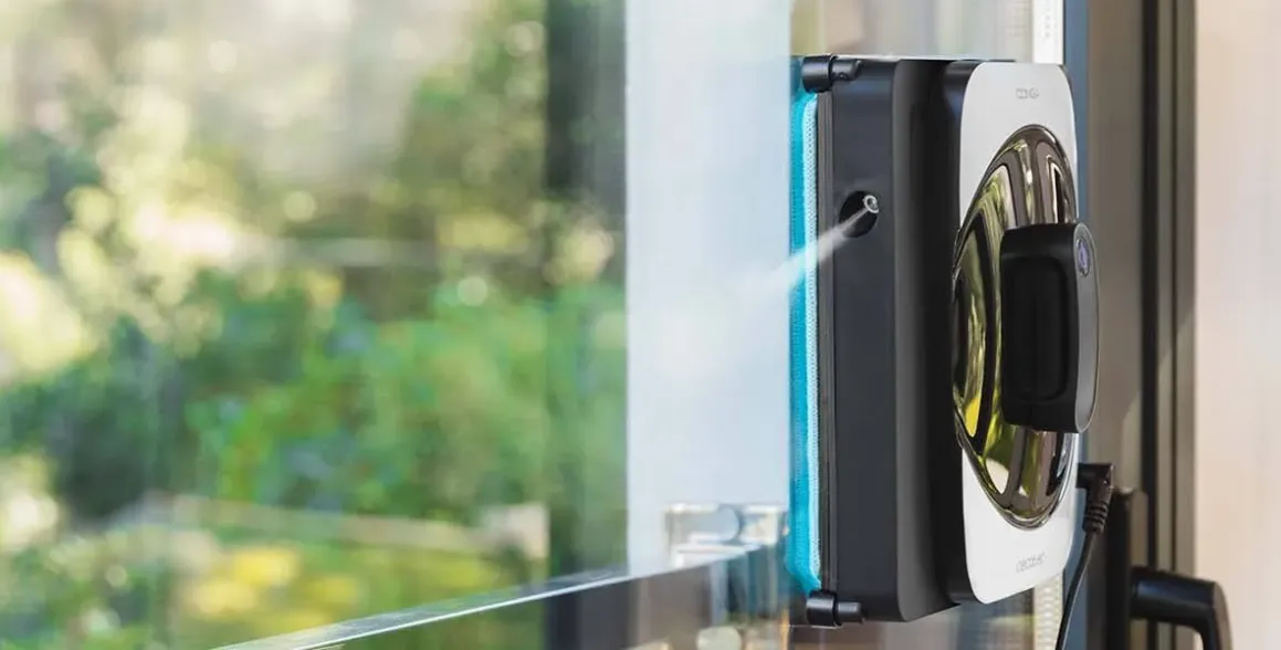 Urobte si radosť dokonale čistými oknami! Vďaka čističu Conga Windroid 1290 DoubleSpray s inovatívnou technológiou Double Spray to nebolo nikdy jednoduchšie.