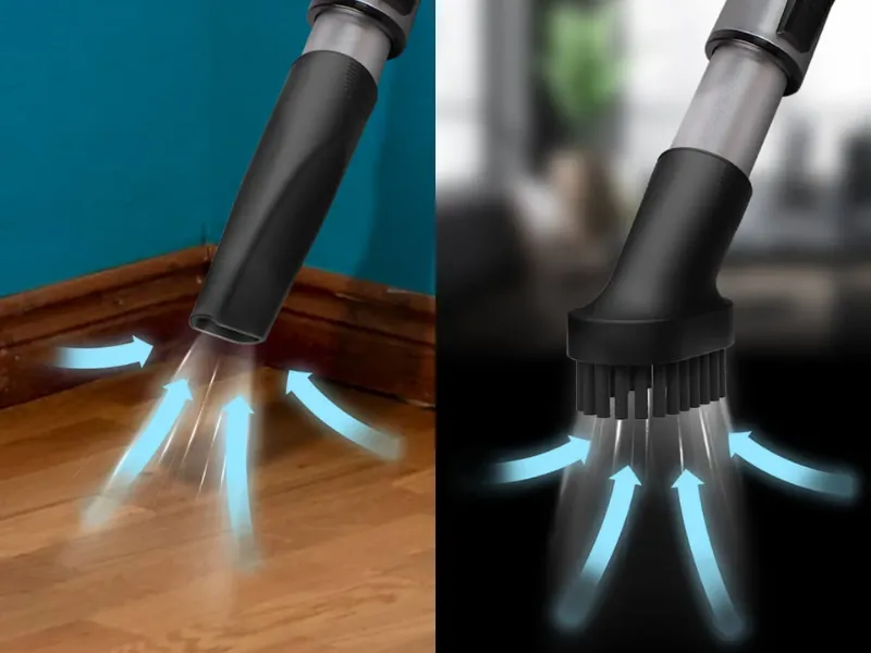 V bohatom príslušenstve podlahového vreckového vysávača Cecotec Conga Powerbag 4000 XL nájdete všetko čo pre čistý domov potrebujete.