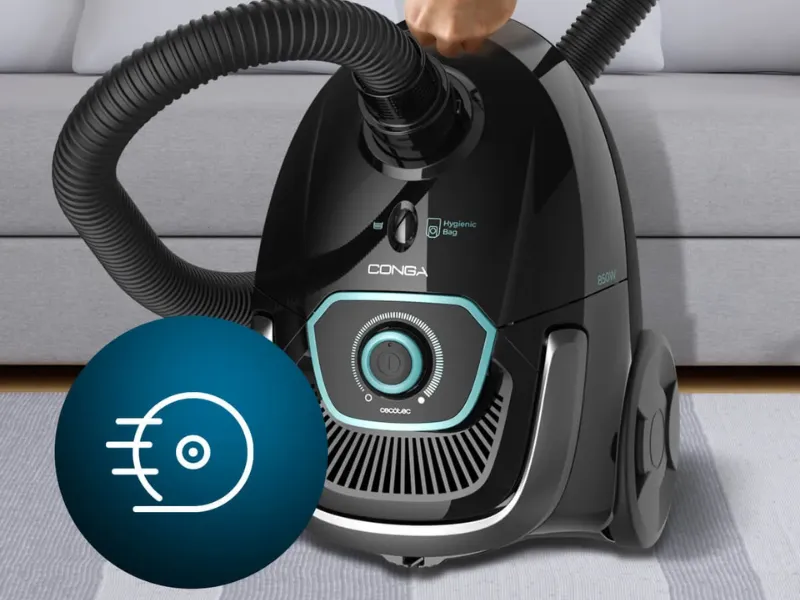 Spoľahnite sa na dokonalú filtráciu vysávača Conga Powerbag 4000 XL.