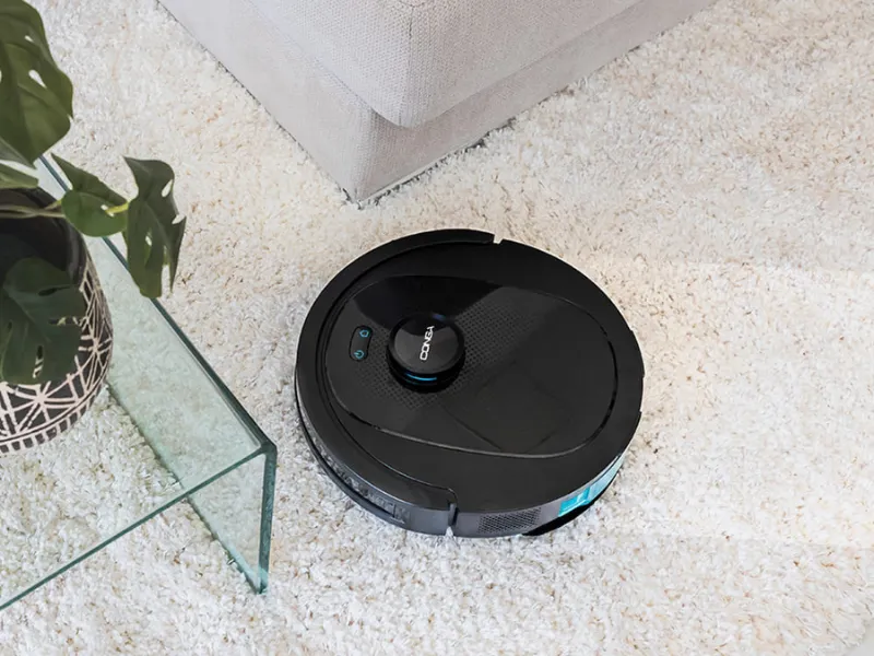 Robotick&yacute; vys&aacute;vač Cecotec Conga 7490 Immortal Ultimate Home X-Treme si vďaka technol&oacute;gii Turbo Clean Carpet a až 3 &uacute;rovniam sacieho v&yacute;konu si bez zav&aacute;hania porad&iacute; aj s kobercami.