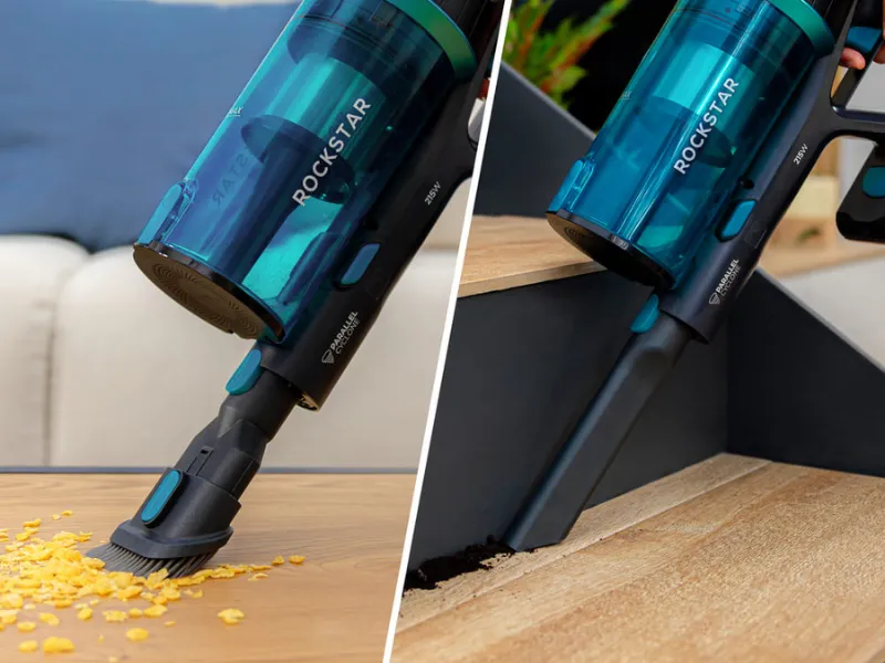 V bohatom príslušenstve tyčového vysávača Conga Rockstar 1500 nájdete všetko čo pre čistý domov potrebujete.