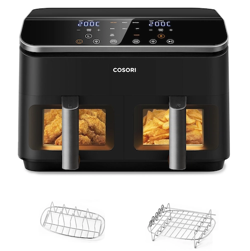 Teplovzdu&scaron;n&aacute; frit&eacute;za Cosori R901-AEU Dual Basket 8,5 l