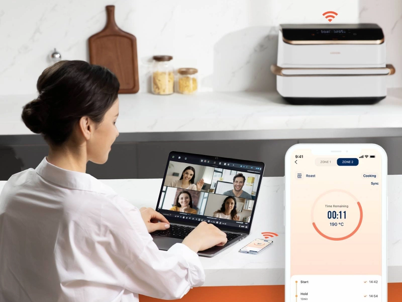 Cosori_TF101S_TwinFry pod kontrolou