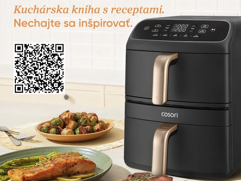 Cosori_Turbo_Tower_compact_kucharska_kniha