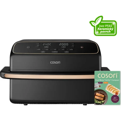 Inteligentn&aacute; teplovzdu&scaron;n&aacute; frit&eacute;za Cosori Dual Blaze TwinFry Compact