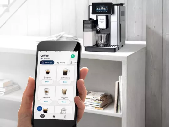 Ovládajte kávovar PrimaDonna Soul ECAM 610.55.SB pomocou aplikácie Cofee Link
