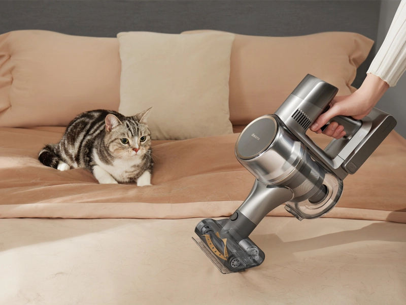 Ručn jednotka tyčovho vysvača Dreame.