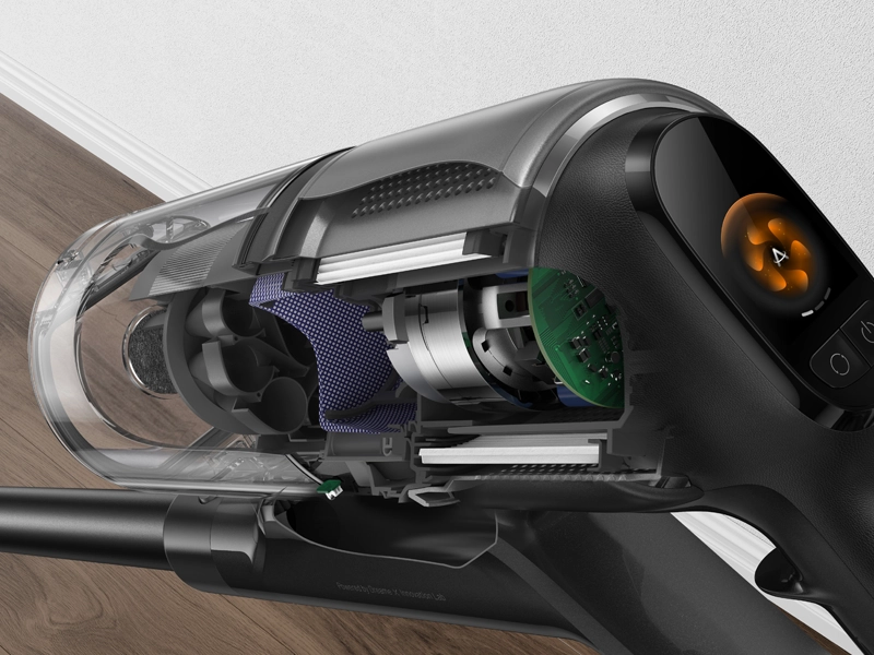 Dreame_Z30 automatické nastavenie sania