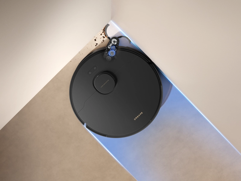 Dreame_D20_Pro_plus_black side reach