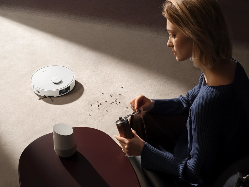 Dreame_D20_pro_white hlasové ovládanie