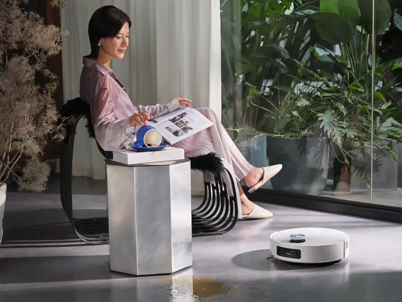 Dreame_Aqua10_Ultra_Roller_Complete_White hlasové ovládanie