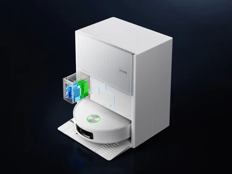 Dreame_Aqua10_Ultra_Roller_Complete_White základňa