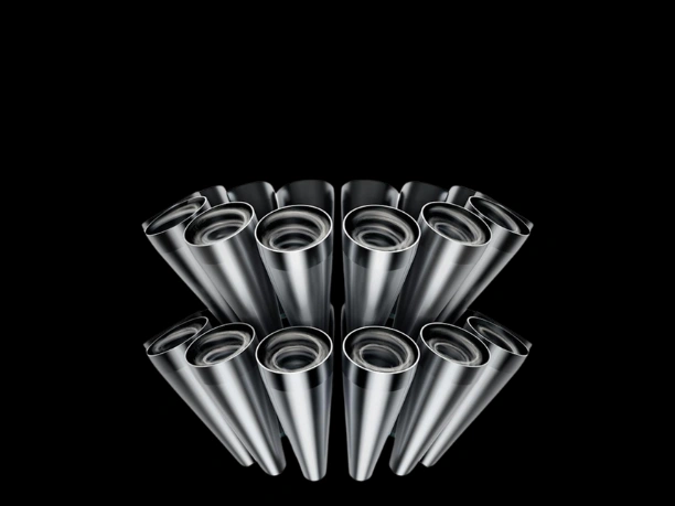 Technológia 2 Tier Radial Root Cyclone™ disponuje 19 cyklónmi, ktoré vymrštia častice rovno do koša vysávača Dyson Big Ball™ Parquet 2.