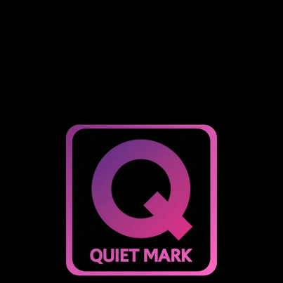 Akreditácia Quiet Mark znamená až o 60 % tichší chod ventilátora Dyson Cool™ AM07 ako jeho predchodca