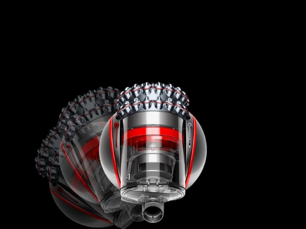 Technológia Ball™ zasití vysávaču Dyson Cinetic Big Ball™ Absolute 2 ľahkú manévrovateľnosť vo vašej domácnosti.
