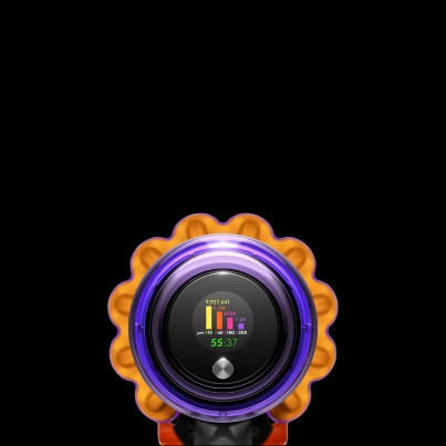 LDC Displej vysávača Dyson V15s Detect Submarine™ vám podá aktuálne informácie.