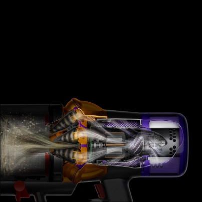 Kompletne utesnená filtrácia vysávača Dyson V15s Detect Submarine™ zachytí 99,99 % mikroskopických nečisôt.