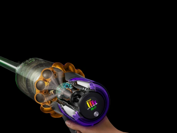 Dyson digitálny motor vysávača Dyson V15s Detect Submarine™ poskytne sací výkon až 240 W.