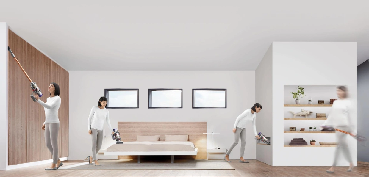 Vykonný tyčový vysávač Dyson Cyclone V10™ Absolute ma vysoký čistiaci výkon.