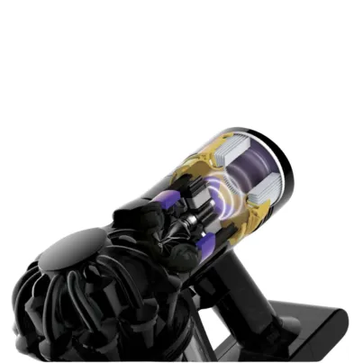 Akustická regulácia znížuje hlučné vibrácie vysávača Dyson V8™ Advance