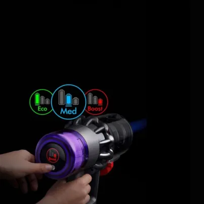 Vysávač Dyson V11™Advanced disponuje 3 čistiacimi režimami.